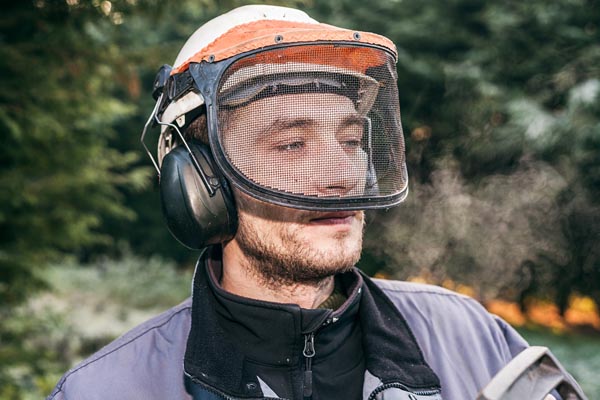 casque forestier