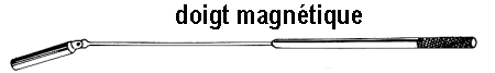 doigt magnétique