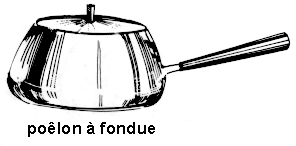 poêlon à fondue