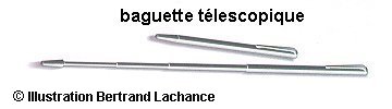 baguette télescopique