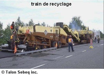 train de recyclage
