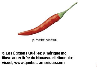 piment oiseau